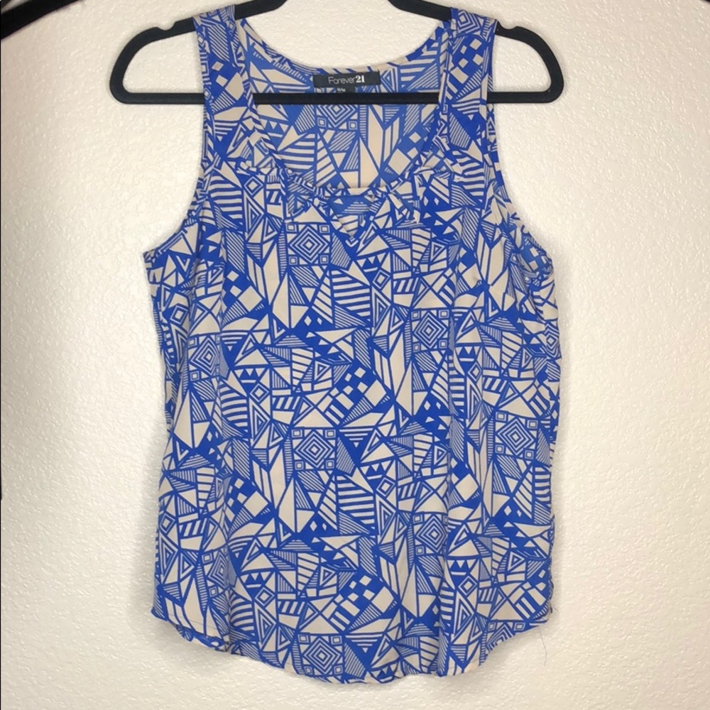 Forever 21 Blue Tank Top
